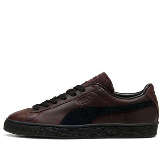 Puma Suede Dressed Leather Brown Black 408831-01