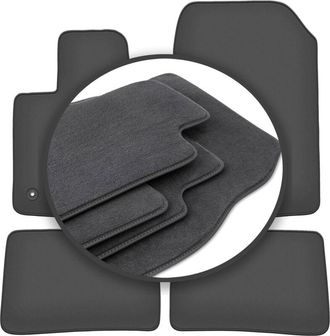 OEM Alfombrillas Premium Para Renault Twingo Ii Hatchback (2007-2014)