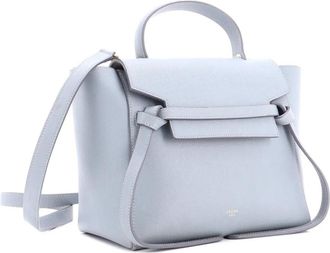 Celine Belt Bag Textured Leather Micro satchel - Blauw