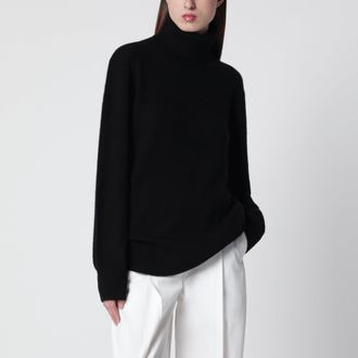 Toteme Dolcevita nera in cashmere