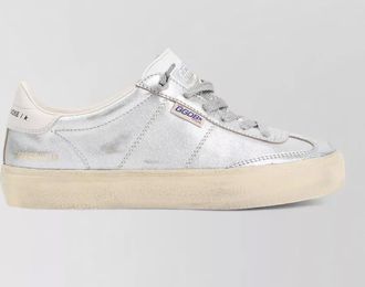 Golden Goose soulstar low top metallic sneakers rubber sole