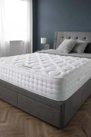 Julian Bowen Capsule Gel Luxury 1500 Pocket Sprung Mattress with Cooling Gel in White | Size: Double