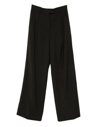 Sportmax Wool Wide-Leg Trousers