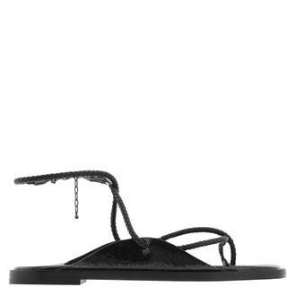 Ferragamo Ferragamo Riace Strappy Flat Sandals, Size 7 C