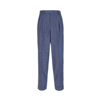 Pantaloni Torino Wide Trousers, male, Blue, Size: 2XL Wide Trousers