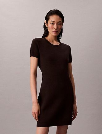 Calvin Klein Vestido De Punto T&eacute;cnico