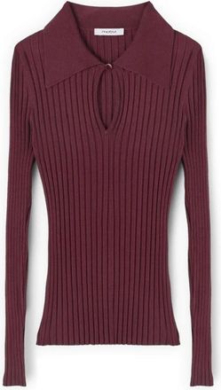 Motivi Sweatshirts - Dames - Ronde hals truien - Rood - XS - Truien & Vesten