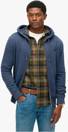 Superdry Uomo, Felpe, Blu, S, new