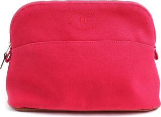 Herm&egrave;s Cotton 100% Pouch (Pre-Owned)