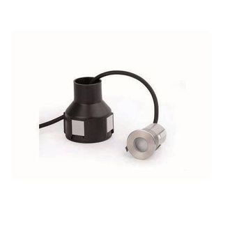Netlighting Crosby LED Recessed Outdoor Ground Lamp Matt Nickel with Driver 3000K IP67 in Grey