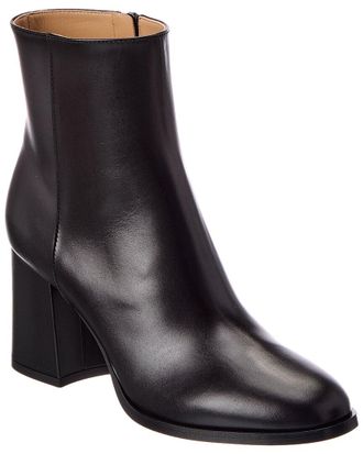 Valentino Vlogo 75 Leather Bootie