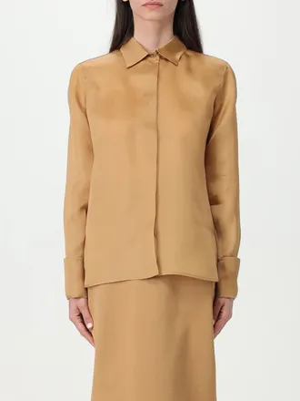 Max Mara Zijde Blouse Shirt Relaxed Fit