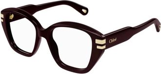 Chlo&eacute; Ch 0267O Cat-Eye Montuur - Dames - Brillen - Rood - 51 MM - Accessoires