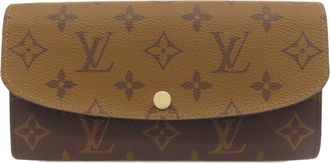 Louis Vuitton Monogram Reverse Monogram Reverse Monogram Reverse Long Wallet (Bi-Fold) (Pre-Owned)