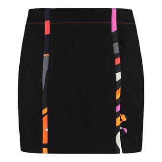 Pucci Dames, Rokken, Zwart, Maat: XS Katoen