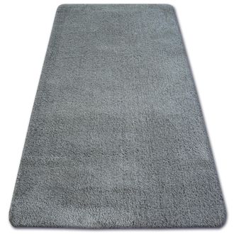 RugsX Alfombra Shaggy Micro Antracita Grey 120x170 Cm
