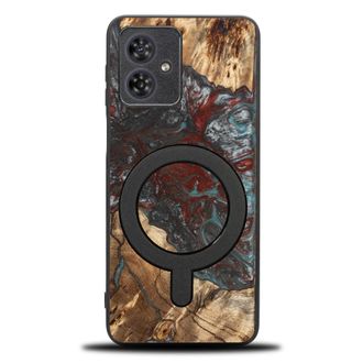 OEM Funda Bewood Unique Para Motorola G54 5g - Planetas - Plut&oacute;n Con Magsafe