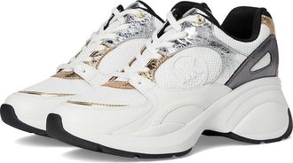 Michael Kors Zuma Trainer Womens Shoes Optic White : 10 M, Canvas/Leather