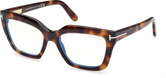 Tom Ford Ft 6093B 053 Eyeglasses - Dames - Brillen - Bruin - 53 MM - Accessoires