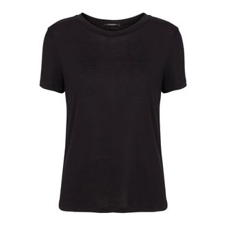 Bruuns Bazaar Magliette nera a maniche corte Top - - Tops - Donna - Nero - L