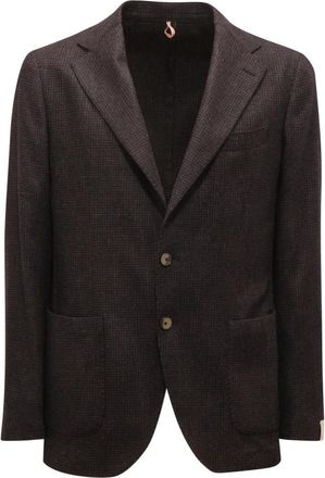 Santaniello G797Mf E3724 Jas - Heren - Blazers - Grijs - 2XL - Wol - Jassen
