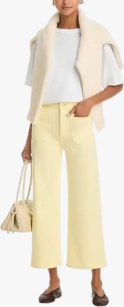 Frame Denim The Anchor Pants In Lemon