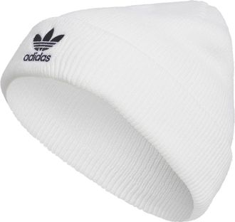 adidas Originals Adidas Originals Womens Trefoil Beanie, White/Black 23, One Size