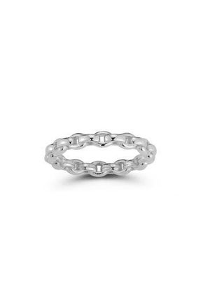 Glaze Jewelry Chain Ring in Silver at Nordstrom Rack, Size 7