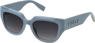 Furla Womens SFU809V5304GT SFU809V 53 04GT Sunglasses - Grey - One Size
