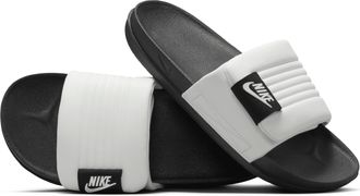 Nike Mens Offcourt Adjust Slides in White | DQ9624-100
