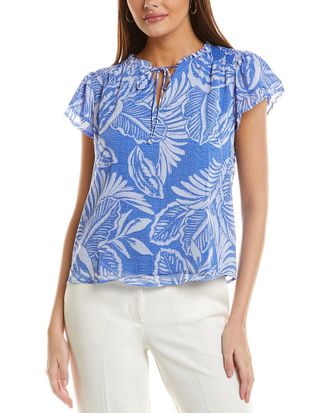 CeCe by Cynthia Steffe Cece Tie Neck Blouse