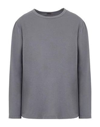 8 by YOOX ORGANIC COTTON BASIC L/SLEEVE T-SHIRT