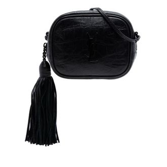 Saint Laurent Pre-owned Saint Laurent Mini Croc Embossed Leather Blogger Camera Bag Ladies 89CXPGLT5OLCD49Q