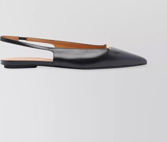 Tod's leather slingback ballerina flats