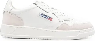 Autry White Medialist Low Sneakers