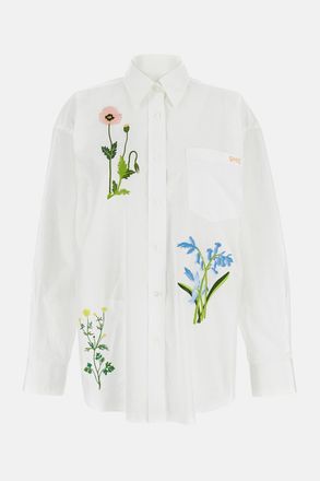 Stella McCartney Camicia Con Ricami A Fiori