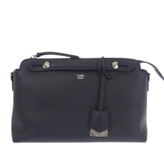 Fendi Pre-owned By The Way Satchel - Dames - Vintage Handtas - Zwart - ONE Size - Leer - Vintage