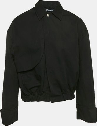 Jacquemus Black Cotton Les Sculptures The Salti Jacket