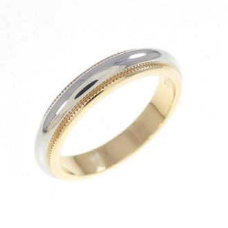 Tiffany & Co. Yellow Gold (18K) Platinum 950 Band Ring (Pre-Owned)