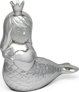 Zilverstad Alcanc&iacute;a De Plata Para Ni&ntilde;os, Elegante Regalo De Sirena Tama&ntilde;o: 120x54x125 Mm Sku: Zv6180061