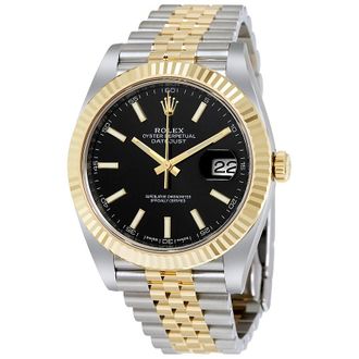 Rolex Pre-owned Rolex Datejust Black Dial Mens Watch M126333-0014