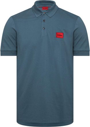HUGO BOSS Hugo Heren Deruso Poloshirt (Open Blue)
