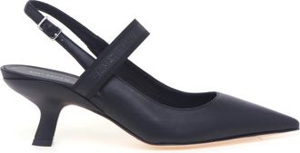Vic Mati&eacute; Schoenen, Dames, Zwart, 37 EU, Leer, Decollet&egrave;