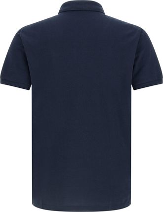Polo Ralph Lauren Logo-Embroidered Piqu&eacute; Cotton Polo - Navy