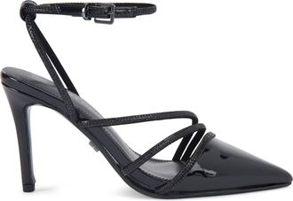 Kurt Geiger Womens Savanna Court Heels - Black - Size UK 4