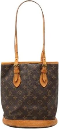Louis Vuitton Pre-owned Petit Bucket - Pre-owned - Mujer - Marr&oacute;n - ONE SIZE