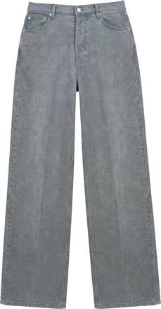 Dondup Wijde broek - Dames - Wijde Broeken - Grijs - W28 - Broeken