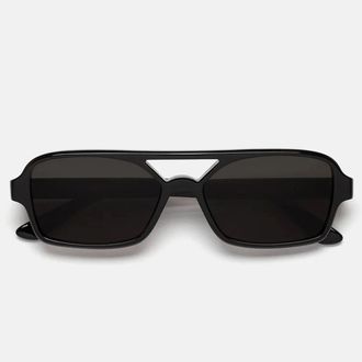 Retro Superfuture Sunglasses Vico Black Xta Black/Black Unisex