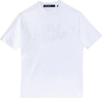 Karl Lagerfeld T-shirt signature relief
