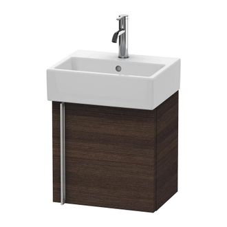 Duravit Duravit Vero Air Vanity Unit Wall Hung Va6211l, 1 Puerta, Colgado A La Izquierda, Ancho: 484mm, Color (frente/cuerpo): Decoraci&oacute;n Casta&ntilde;o Oscuro - Va6